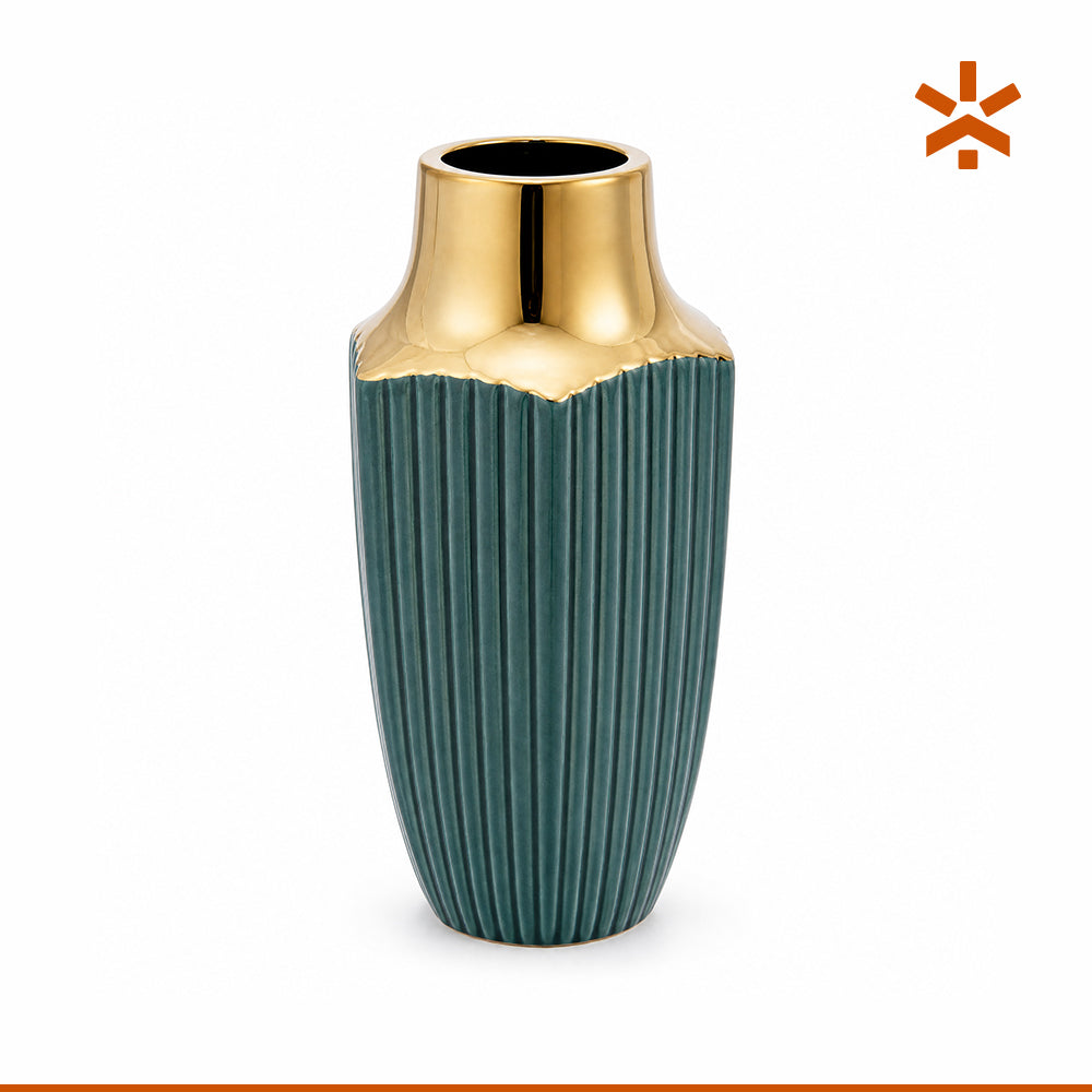 Jarrón Decorativo Verde • TiendaLago™